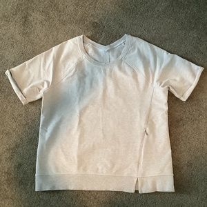 Lululemon Short Sleeved Sweatshirt